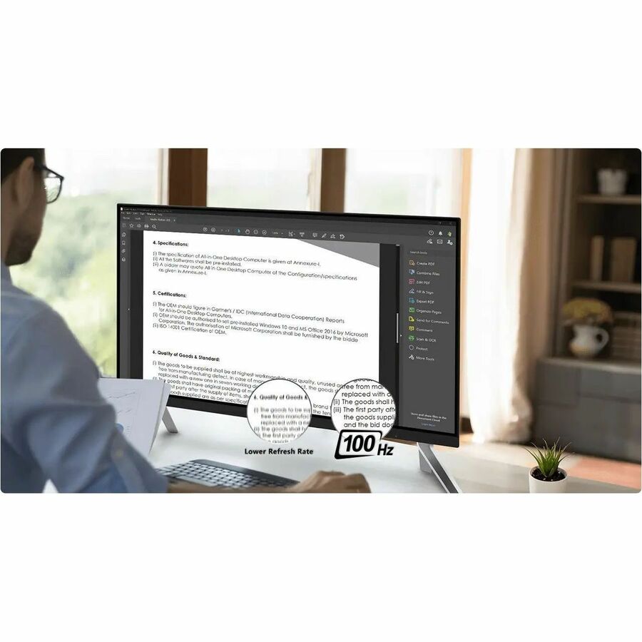 MSI Modern AM273Q AI MODERN AM273Q AI 1UM-037US All-in-One Computer - Intel Core Ultra 7 155H - 32 GB - 1 TB PCI Express NVMe SSD - 27 MSI Modern AM273Q AI MODERN AM273Q AI 1UM-037US All-in-One Computer - Intel Core Ultra 7 155H - 32 GB - 1 TB PCI Express NVMe SSD - 27